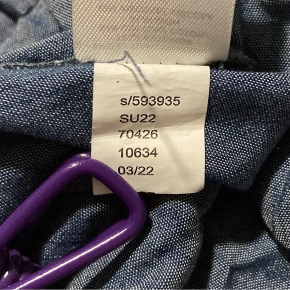 LOFT Chambray Tank | Size S | lightweight | Summer Top - Picture 4 of 5